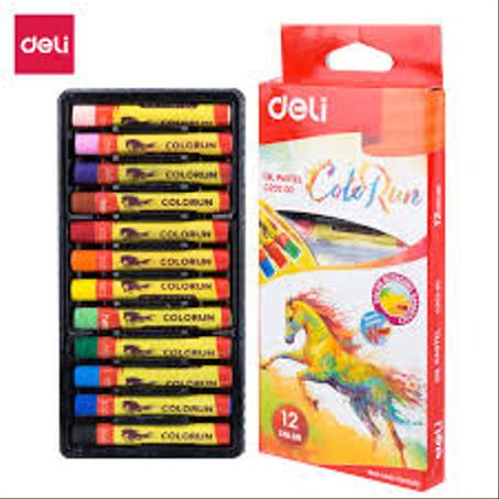 CRAYON A CIRE DE 12 DELI REF : C009-12