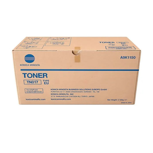 Toner d'origine - Konica Minolta A9K1150 / TN-017 - noir WAZOTECH