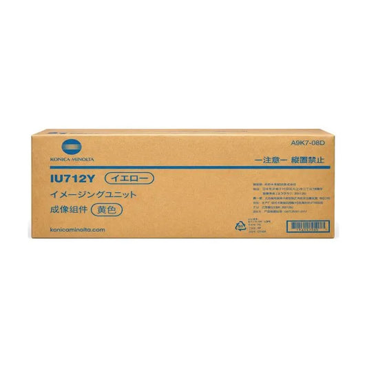 Tambour d'origine - Konica Minolta A9K708D / DR-712 Y - jaune WAZOTECH