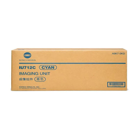 Tambour d'origine - Konica Minolta A9K70KD / DR-712 C - cyan WAZOTECH