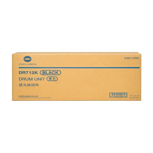 Tambour d'origine - Konica Minolta A9K70RD / DR-712 K - noir  WAZOTECH