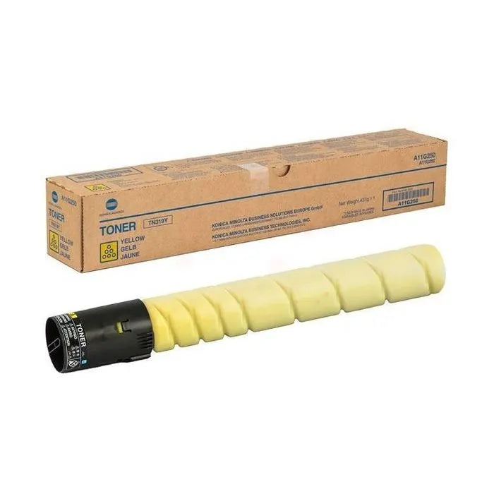 Toner d'origine - Konica Minolta A11G250 / TN-319 Y - jaune WAZOTECH