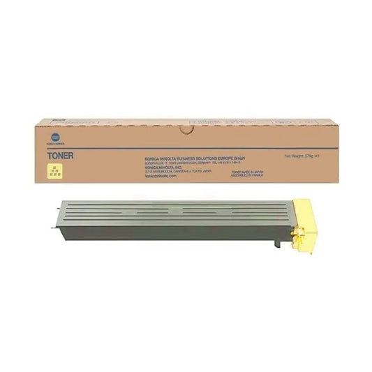 Toner d'origine - Konica Minolta A3VU250 / TN-711 Y - jaune    WAZOTECH