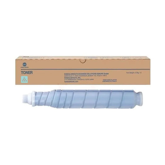 Toner d'origine - Konica Minolta A3VX450 / TN-619 C - cyan    WAZOTECH