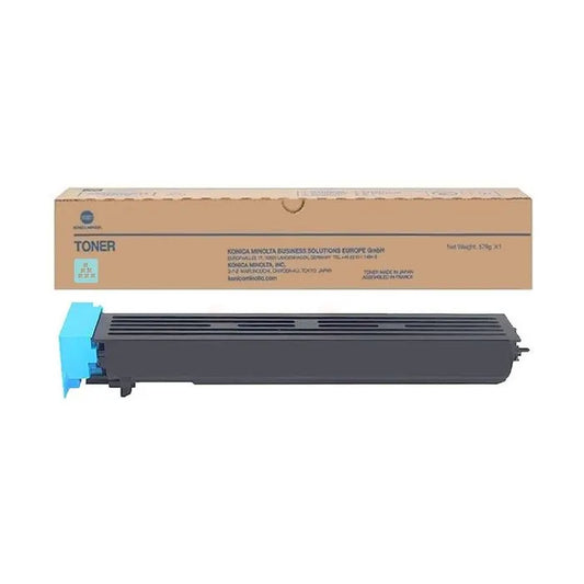 Toner d'origine - Konica Minolta A9K8450 / TN-713 C - cyan  WAZOTECH