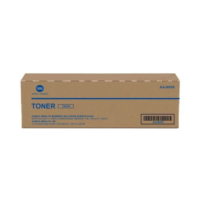 Toner d'origine - Konica Minolta AAJ6050 / TN-326 - noir  WAZOTECH