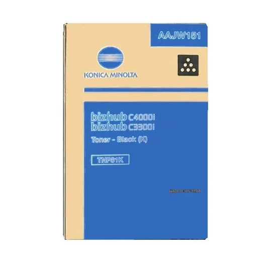Toner d'origine - Konica Minolta AAJW151 / TNP-81 K - noir  WAZOTECH