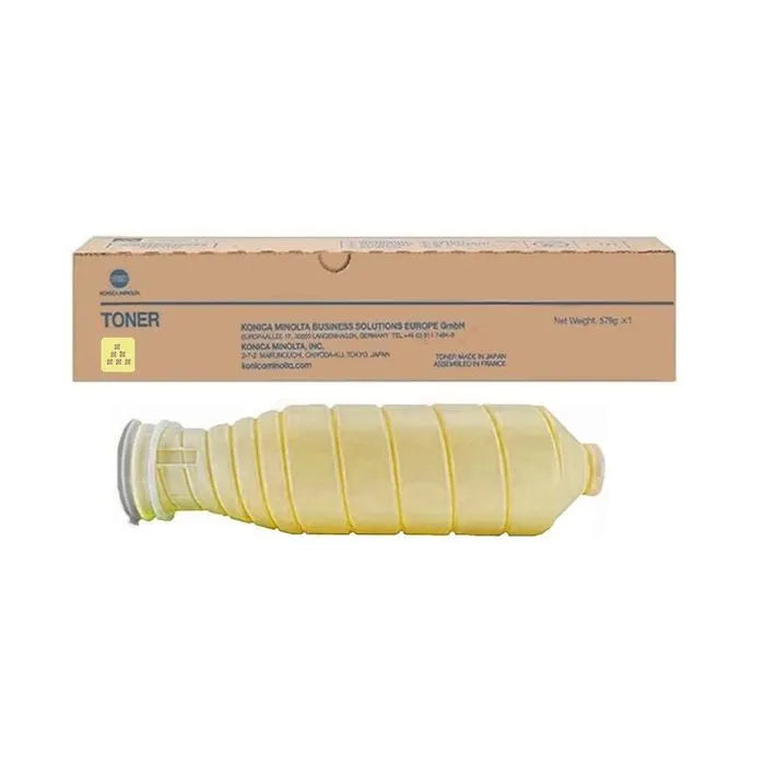 Toner d'origine - Konica Minolta ACVV250 / TN-627 Y - jaune  WAZOTECH