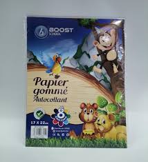 PAPIER GOMME BOOST SCHOOL REF : BS-PG8-A5