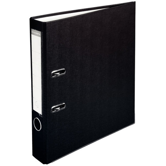 CLASSEUR A LEVIER CCP 19.5*28 EN PAPIER NUAGEUX DOS 8 CM AVEC PERFORATEUR ALGO