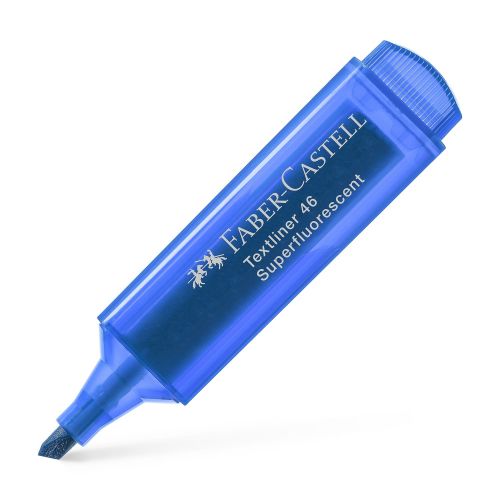 fluorescent faber castell BLEU