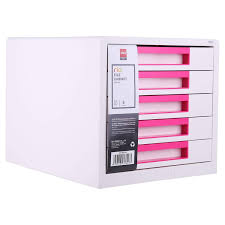 TIROIR 5 ETAGES EN PLASTIQUE  DELI REF : Z01053