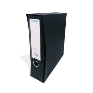 ETUI EN PAPIER NOIR OU NUAGEUX 1P 28.5*32.5 DOS 8.5 CM ALGO